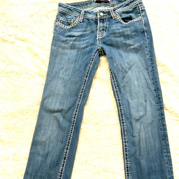 Vigoss fit cropped embellished jeans size 26 - Picture 2 of 5